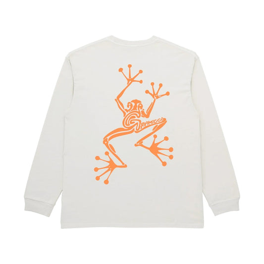 Sticky Hands L/S Tee - White