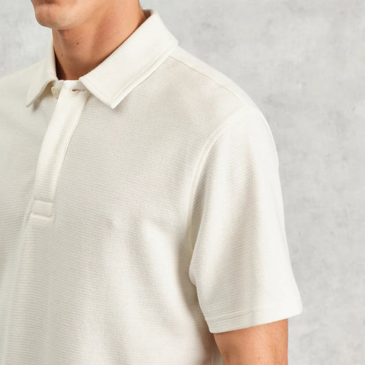 Shore SS Polo - Ecru