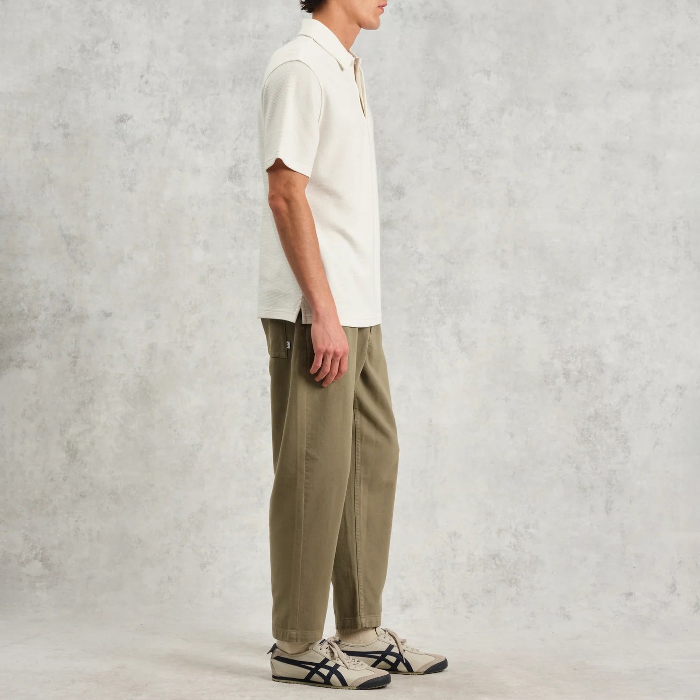 Shore SS Polo - Ecru