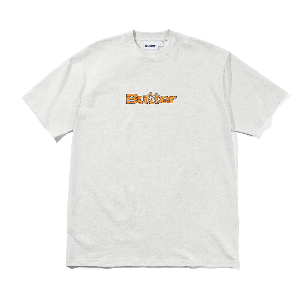 Smashed Logo Tee - Ash