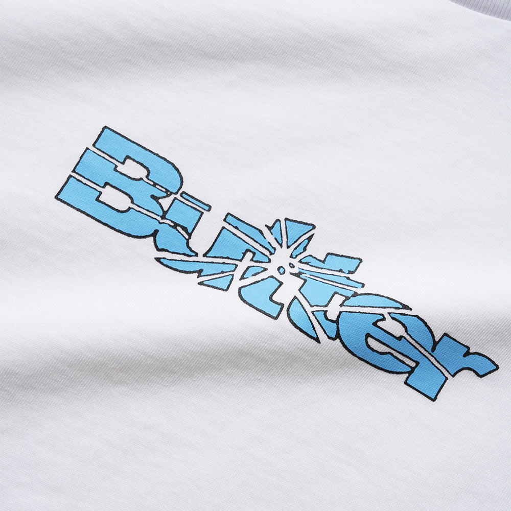 Smashed Logo Tee - White